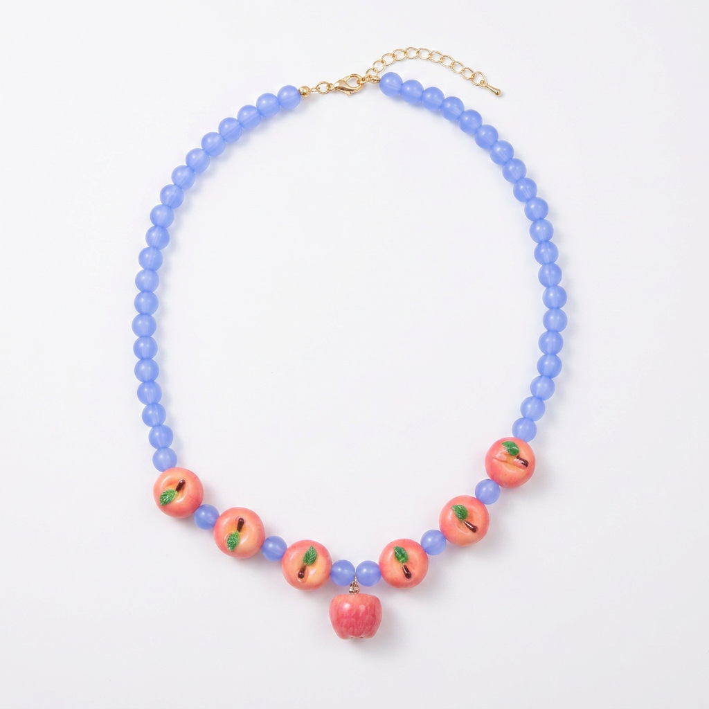 No. 1 apple necklace 40cm