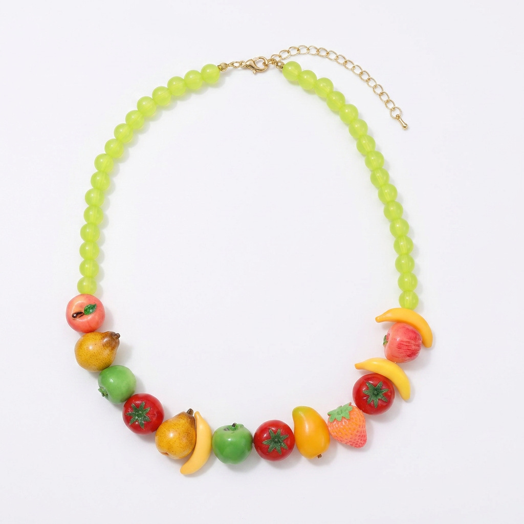 No. 1 multi-fruit necklace  40cm