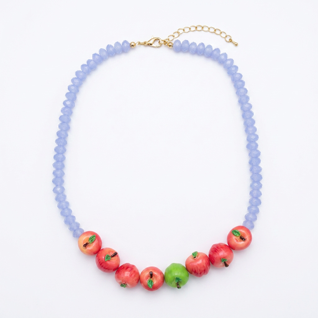 Apple necklace no. 2  40cm