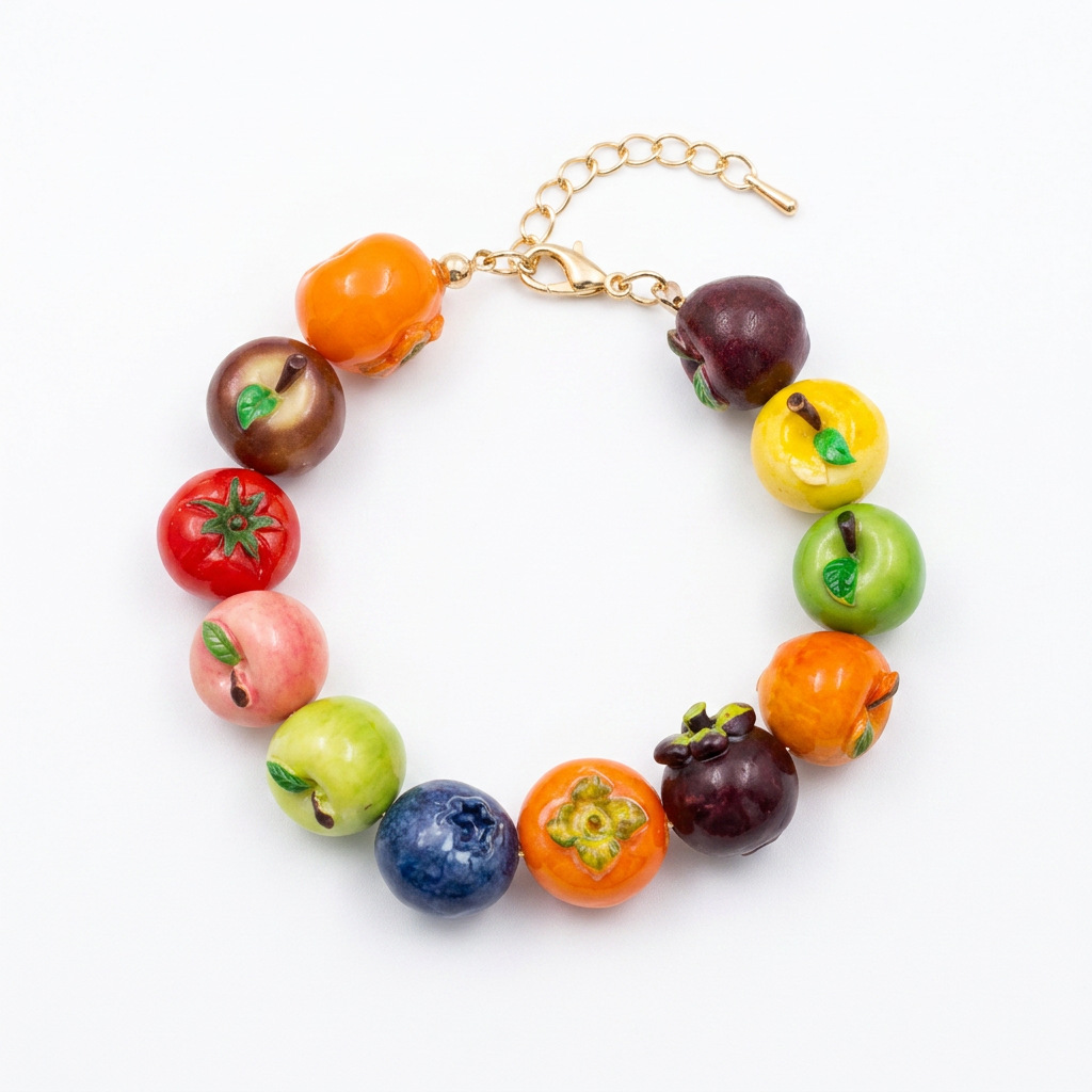 Colorful fruit bracelet 21cm