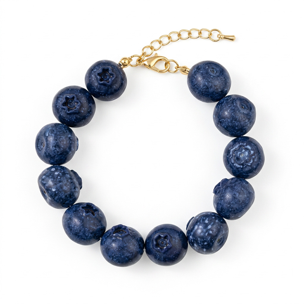 Blueberry bracelet 21cm