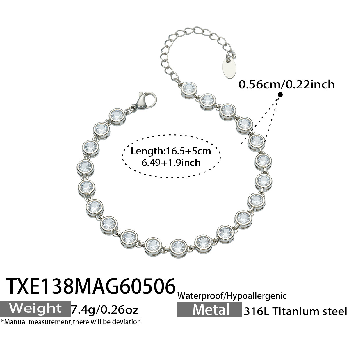 1 bracelet