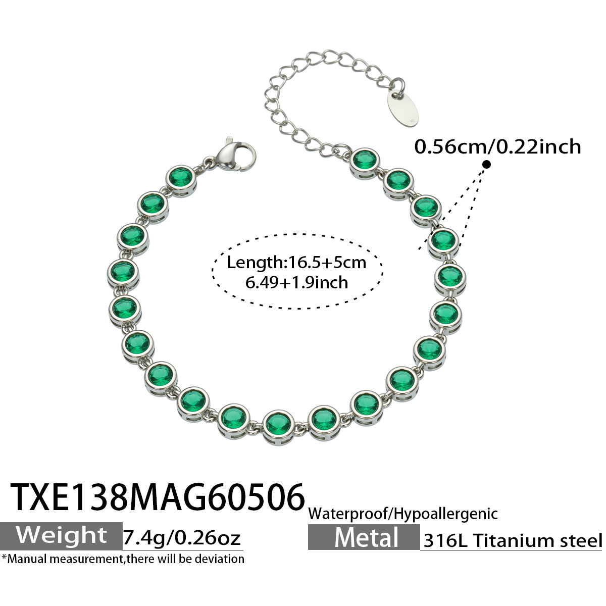 6 bracelet