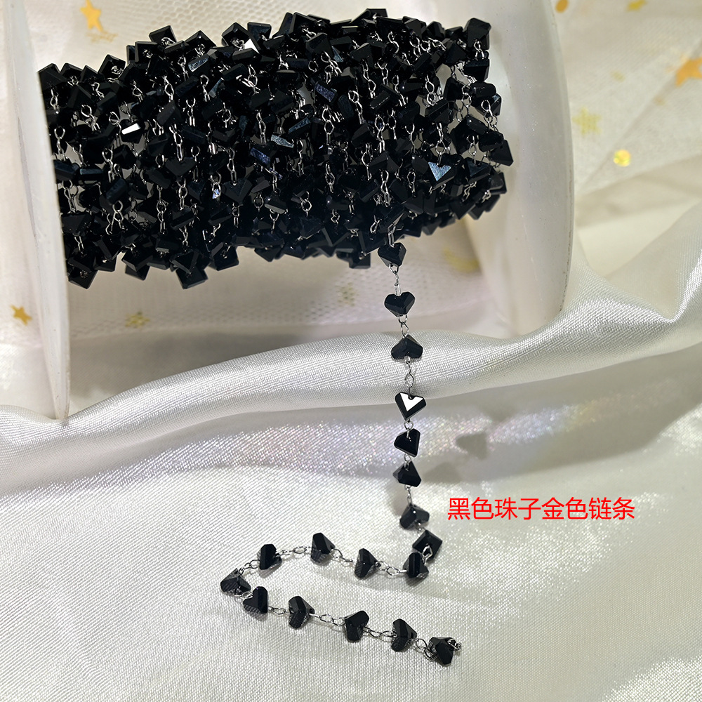 Lt065-gold chain black