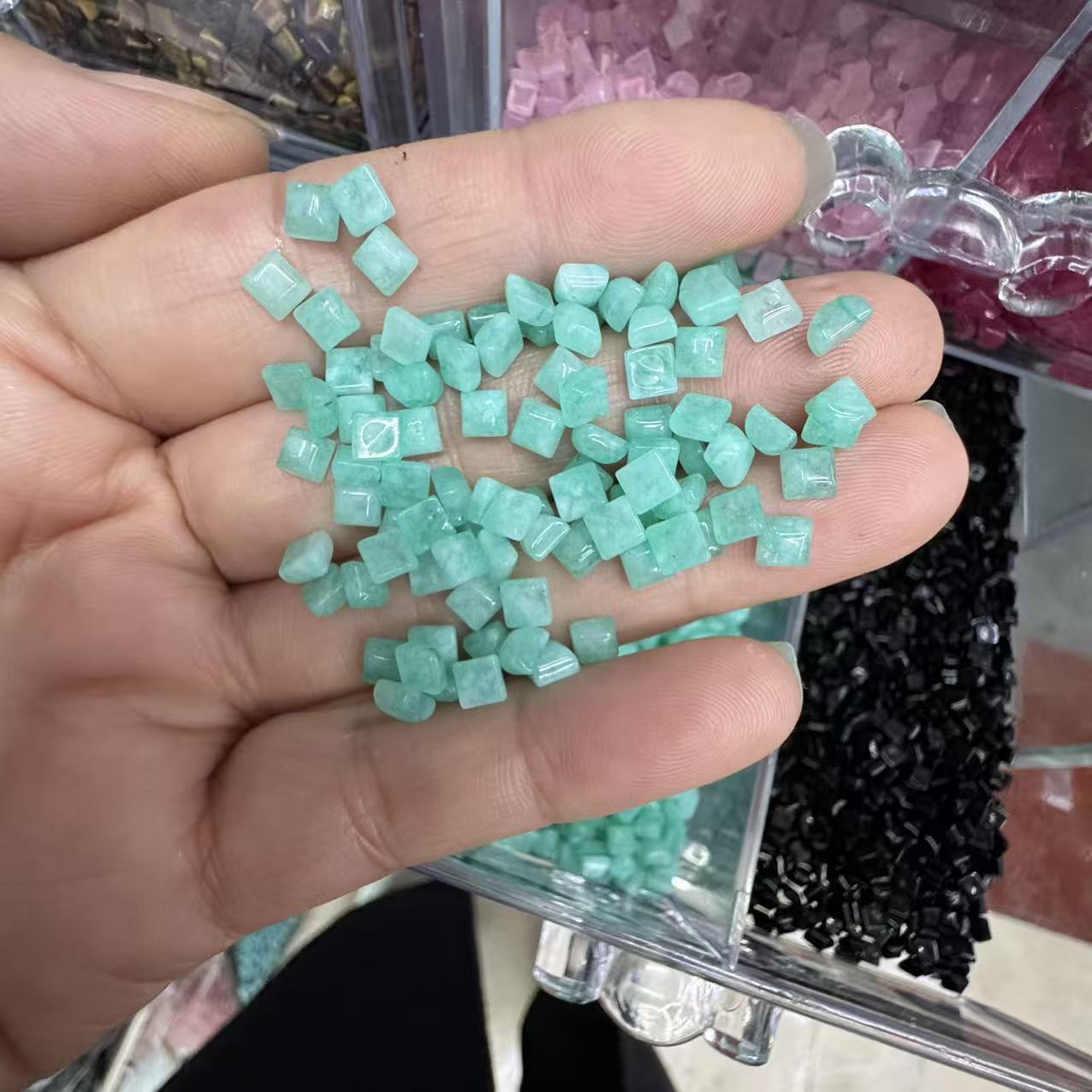 Colored amazonite