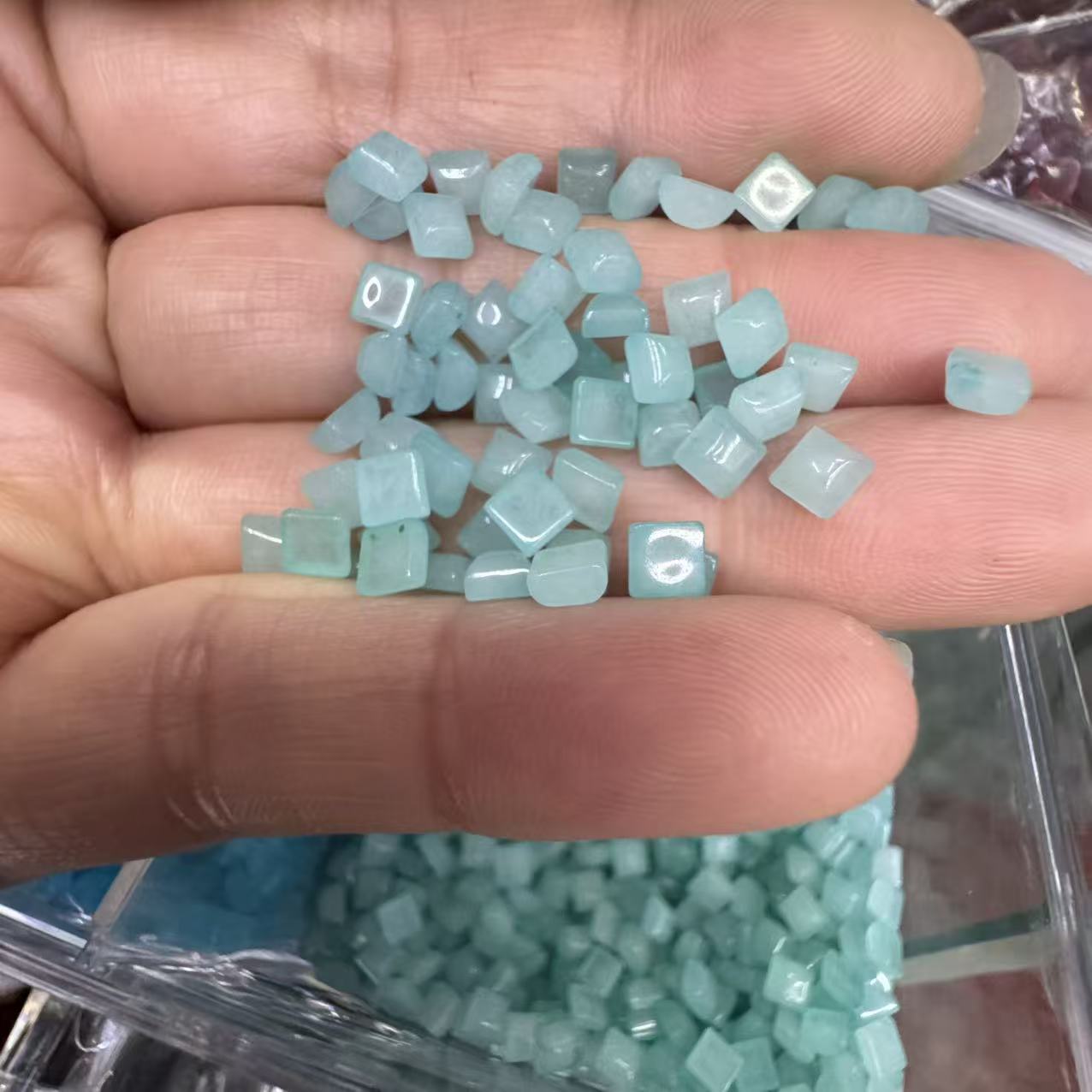 Light blue jade