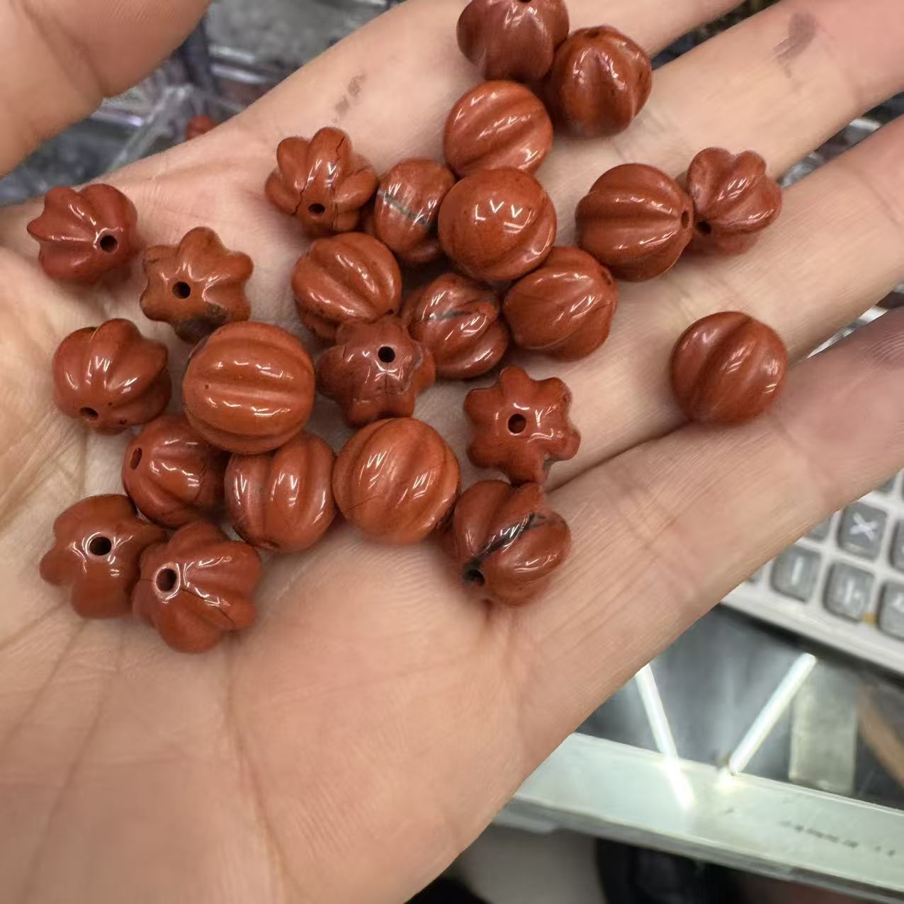 Red stone