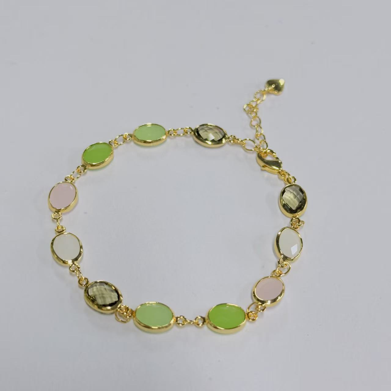 2 bracelet 18cm with 4cm extender chain
