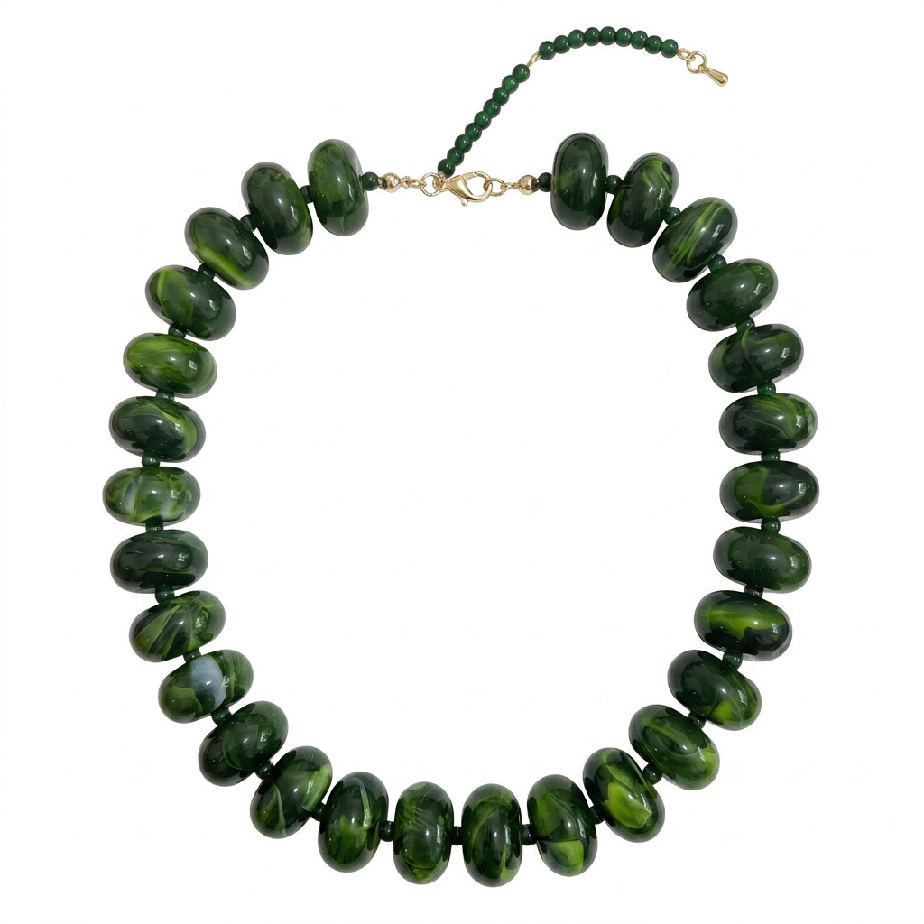 Deep emerald green