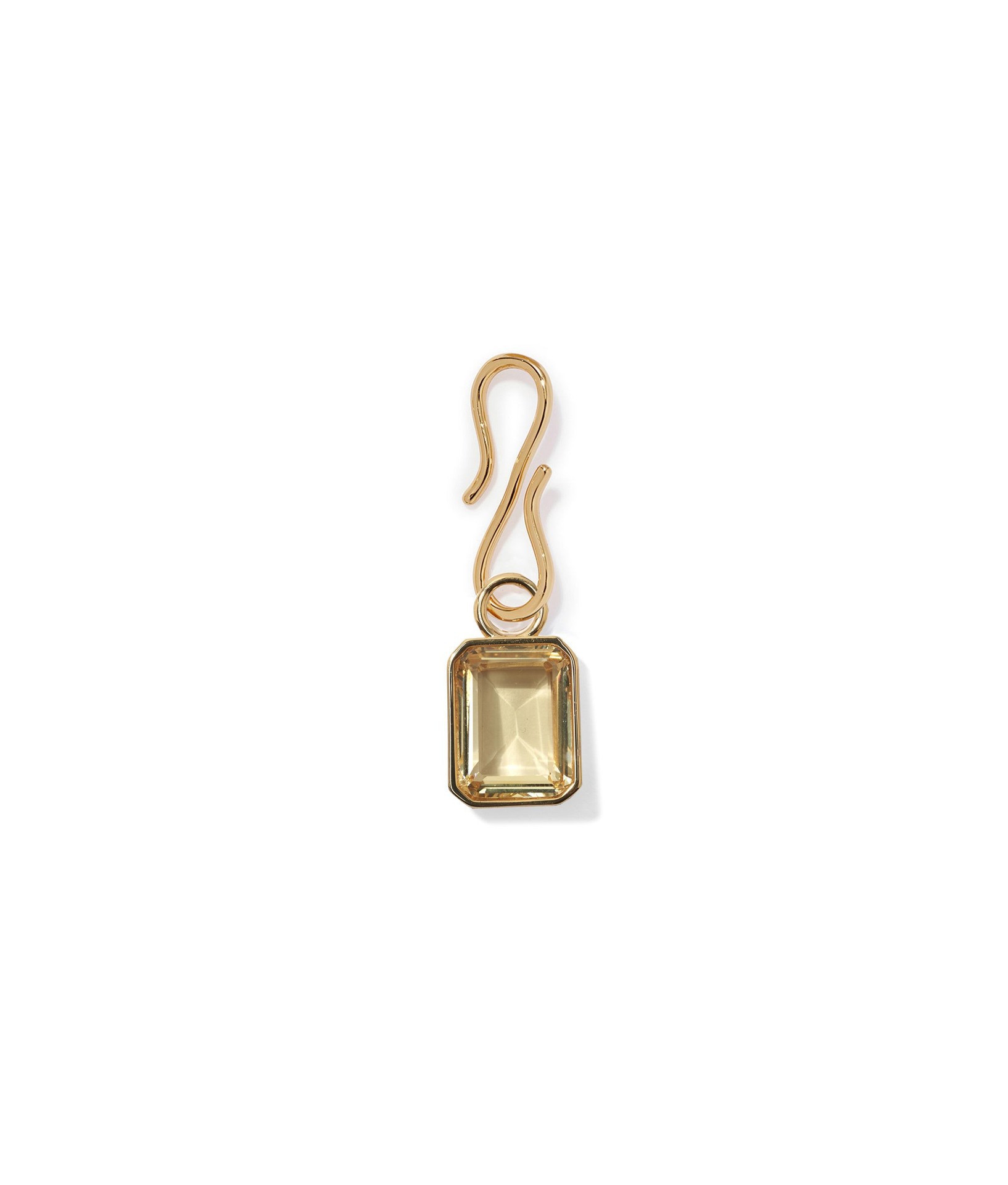 Yellow square pendant