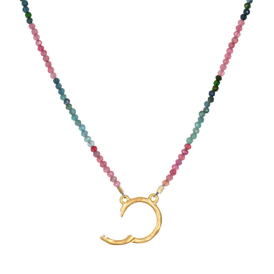 Color block buckle chain