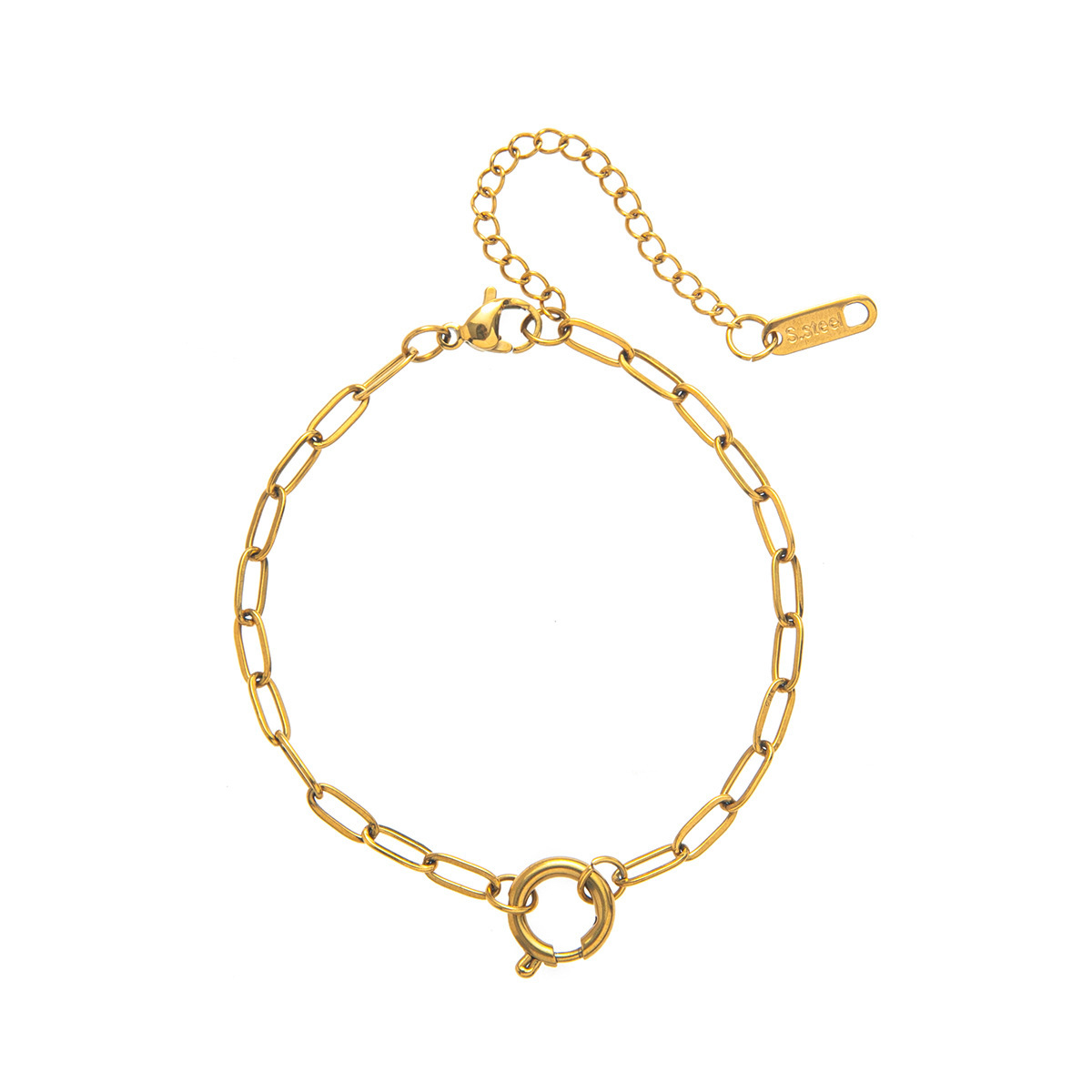 Paper clip + live ring (bracelet)