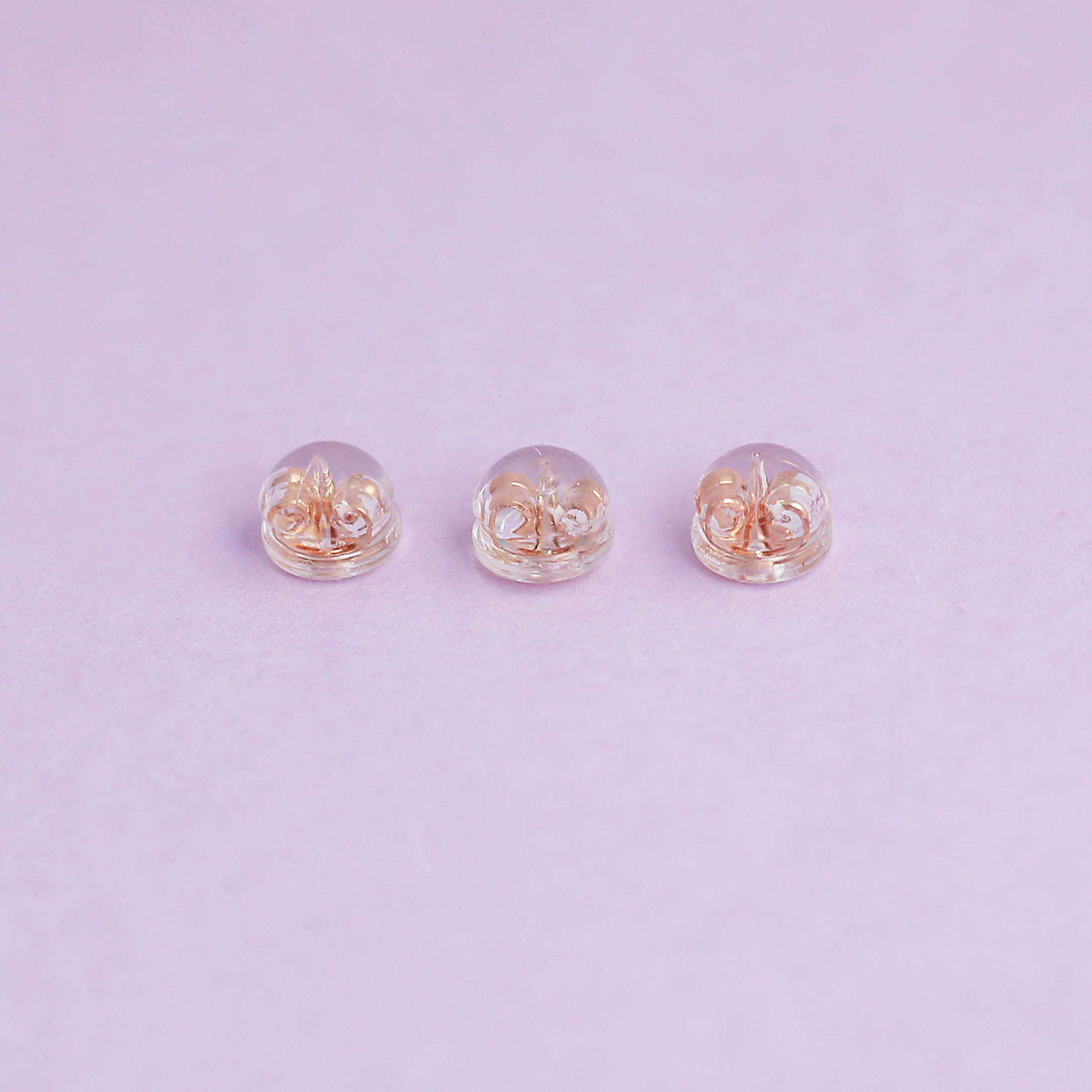 Rose gold electroplating color retention [5mm silicone earplugs]