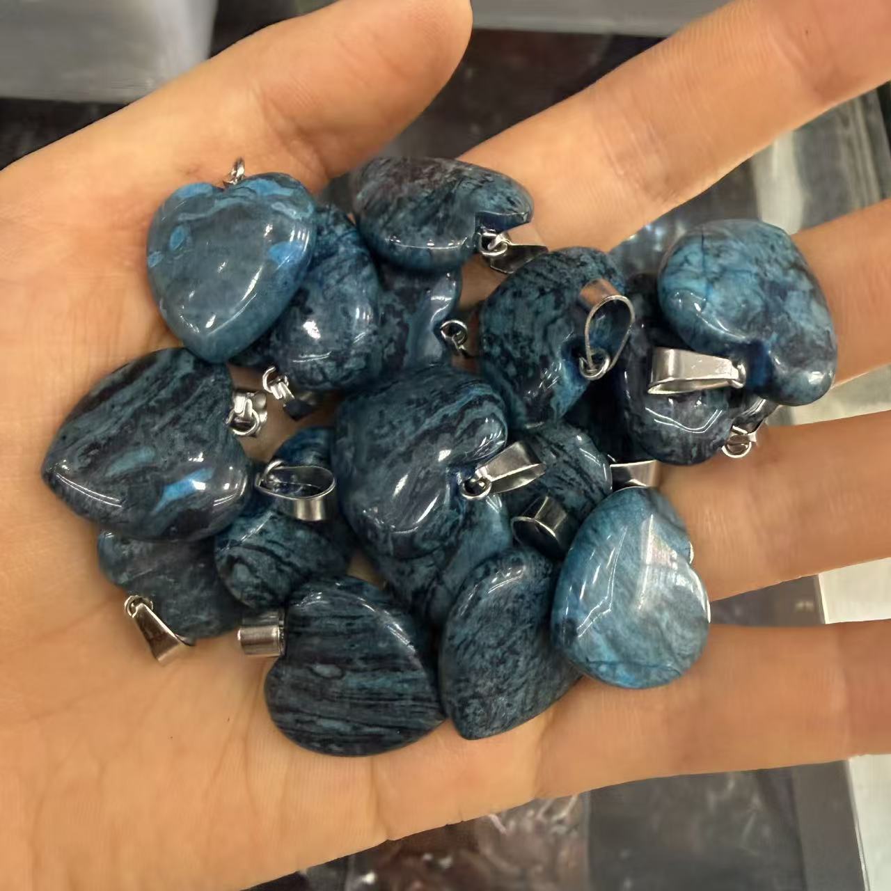 Blue agate