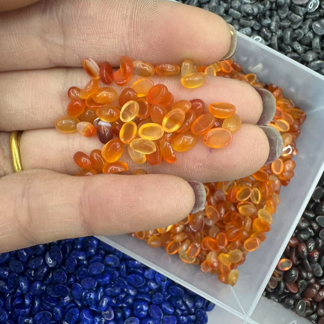 Orange yellow 4*6mm