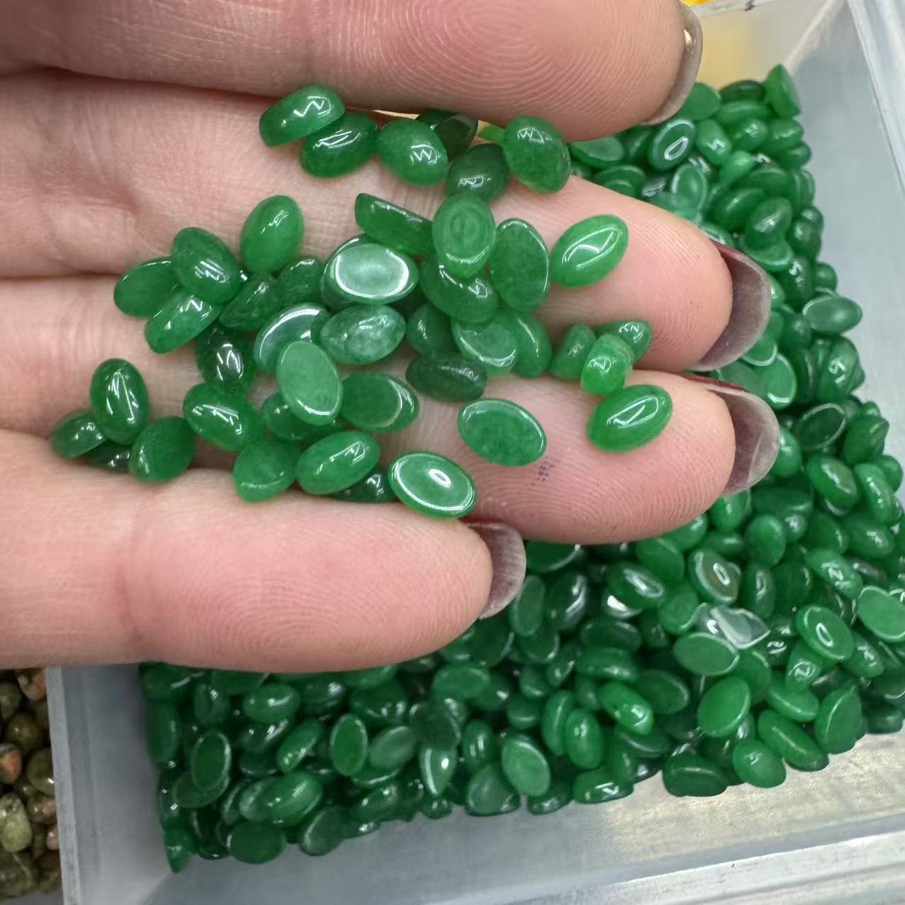 Malay jade 4*6mm