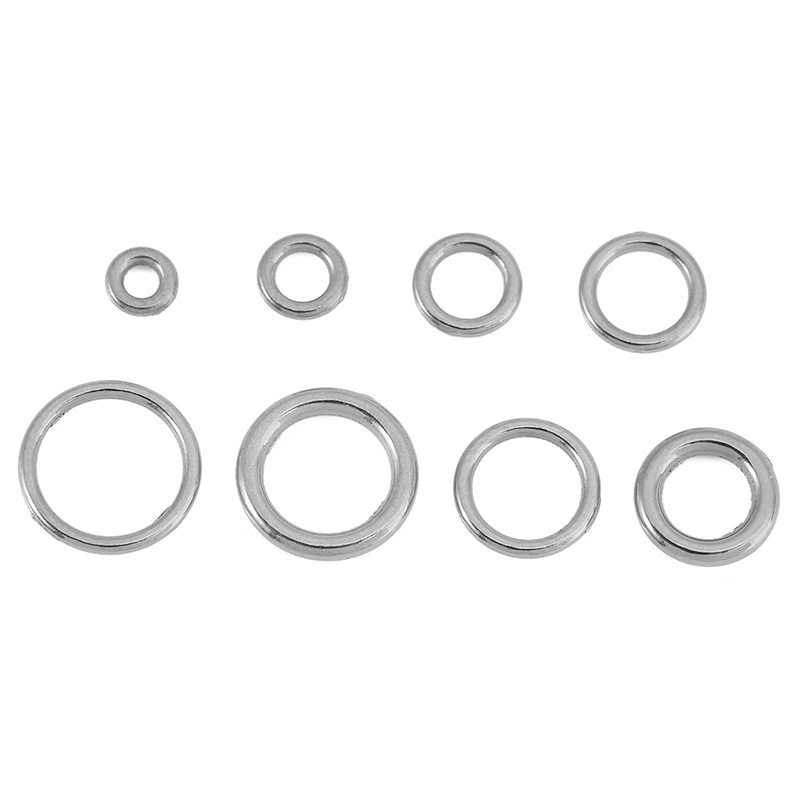 Smooth closed ring-steel color