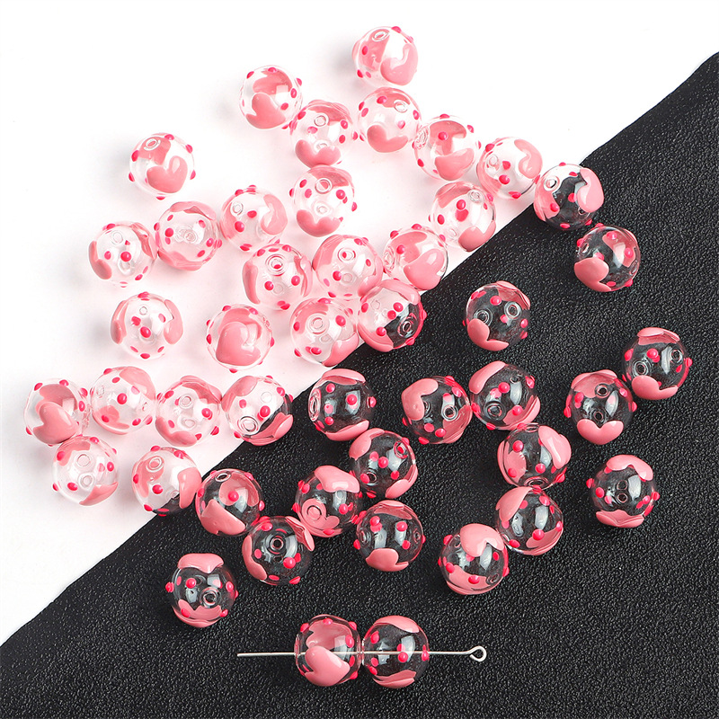 14mm dot style love rose dot 1 piece
