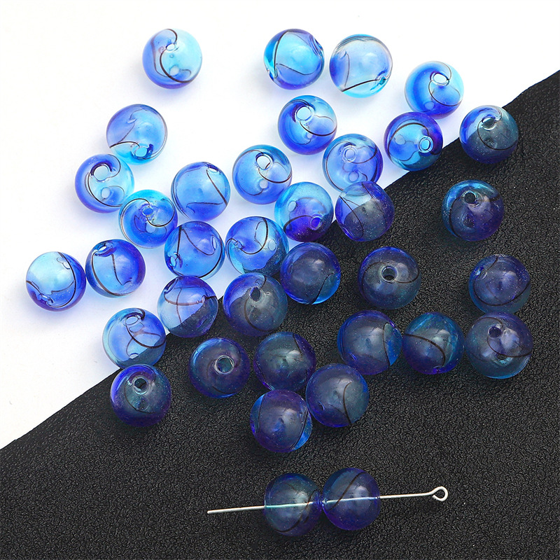 14mm striped dark blue 1 piece