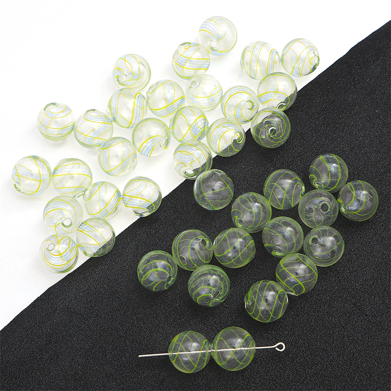 14mm blue and yellow line 1 piece