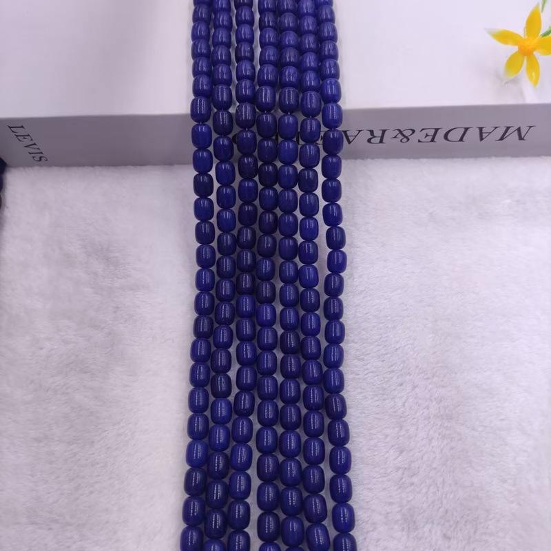 Sapphire blue porcelain