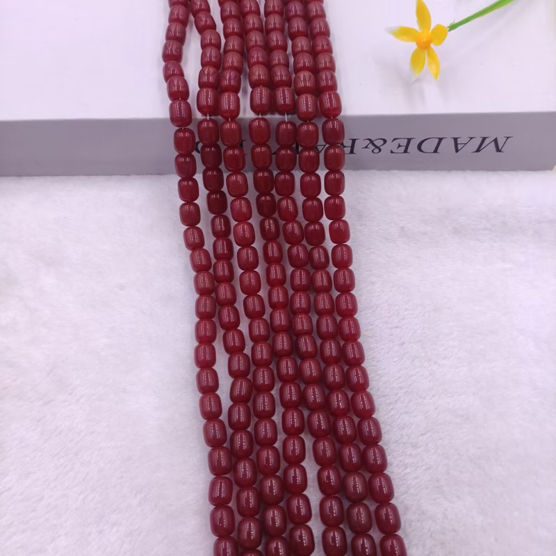 Deep porcelain red