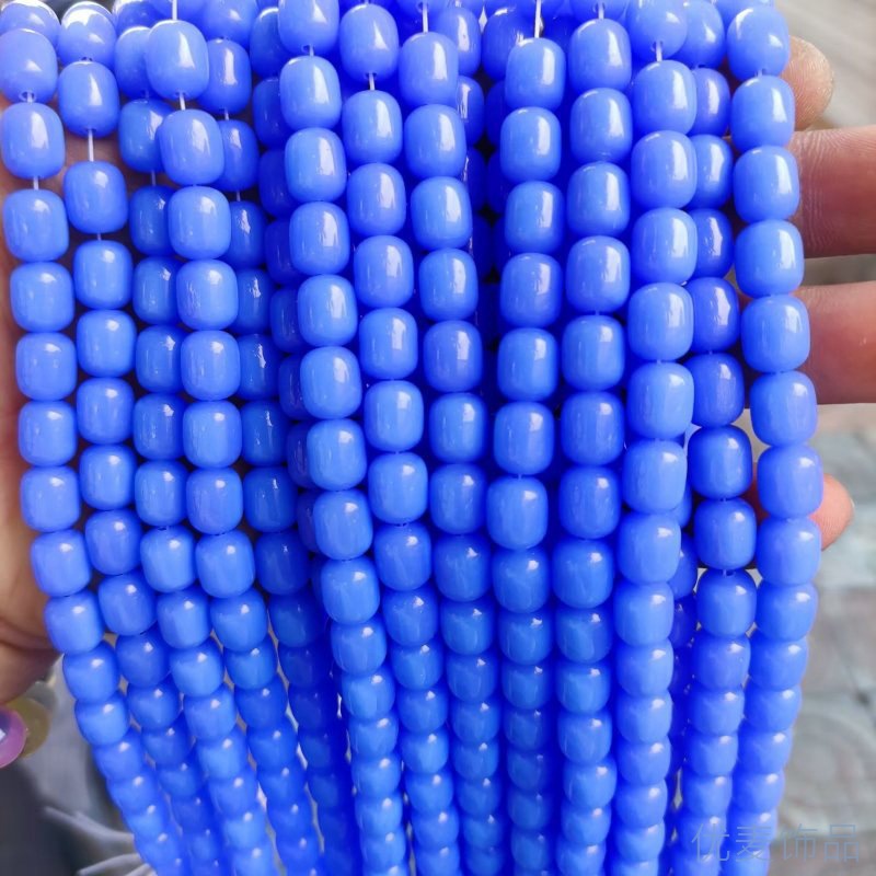 Medium blue porcelain