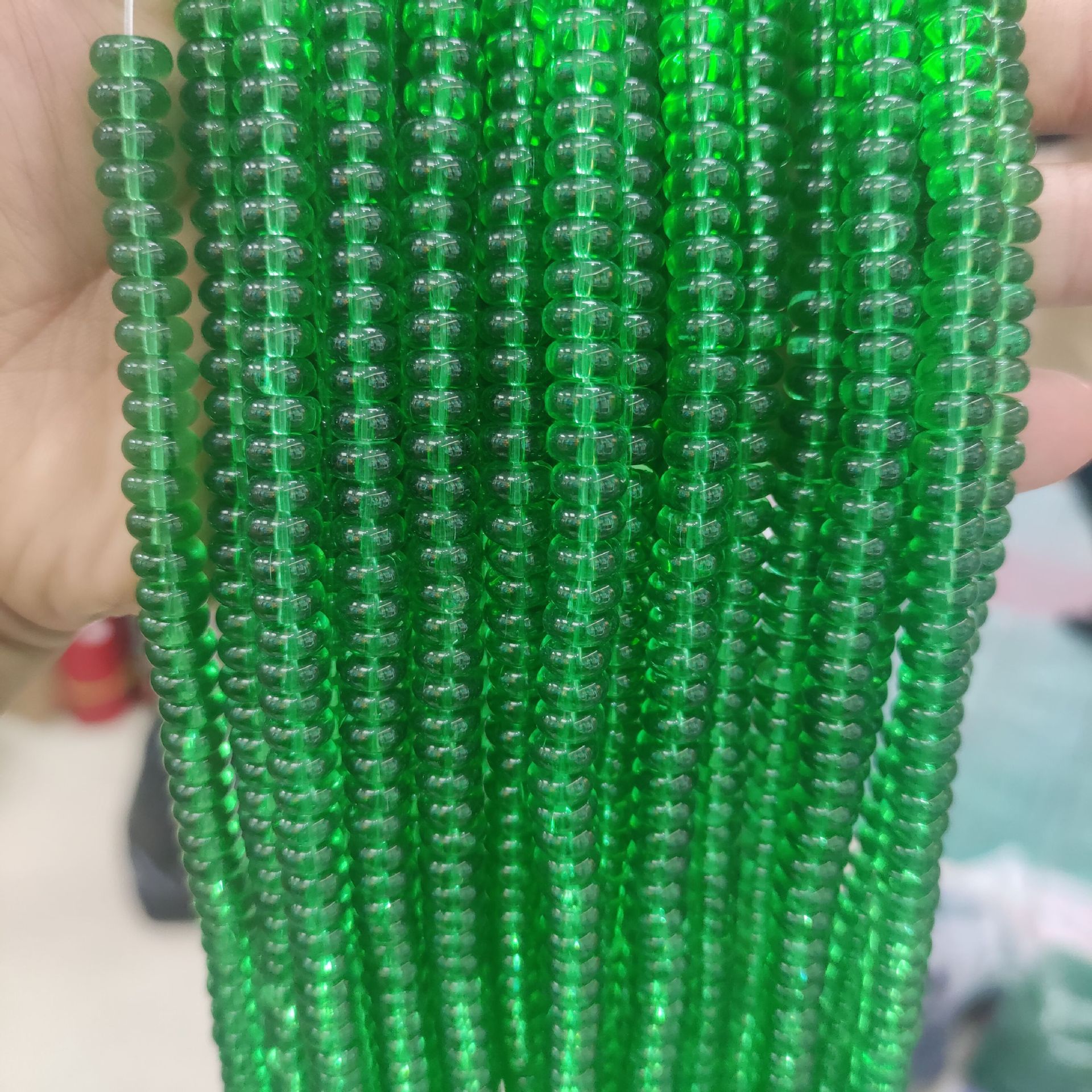 Transparent light green