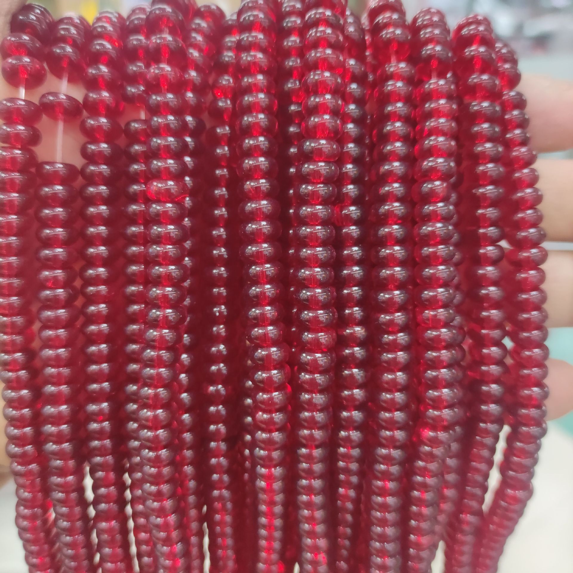 Transparent red