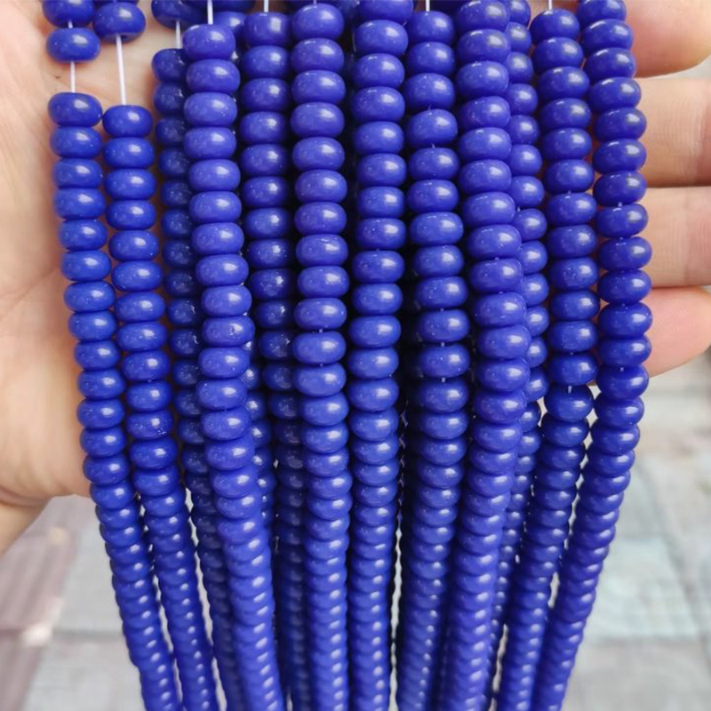 Dark blue porcelain