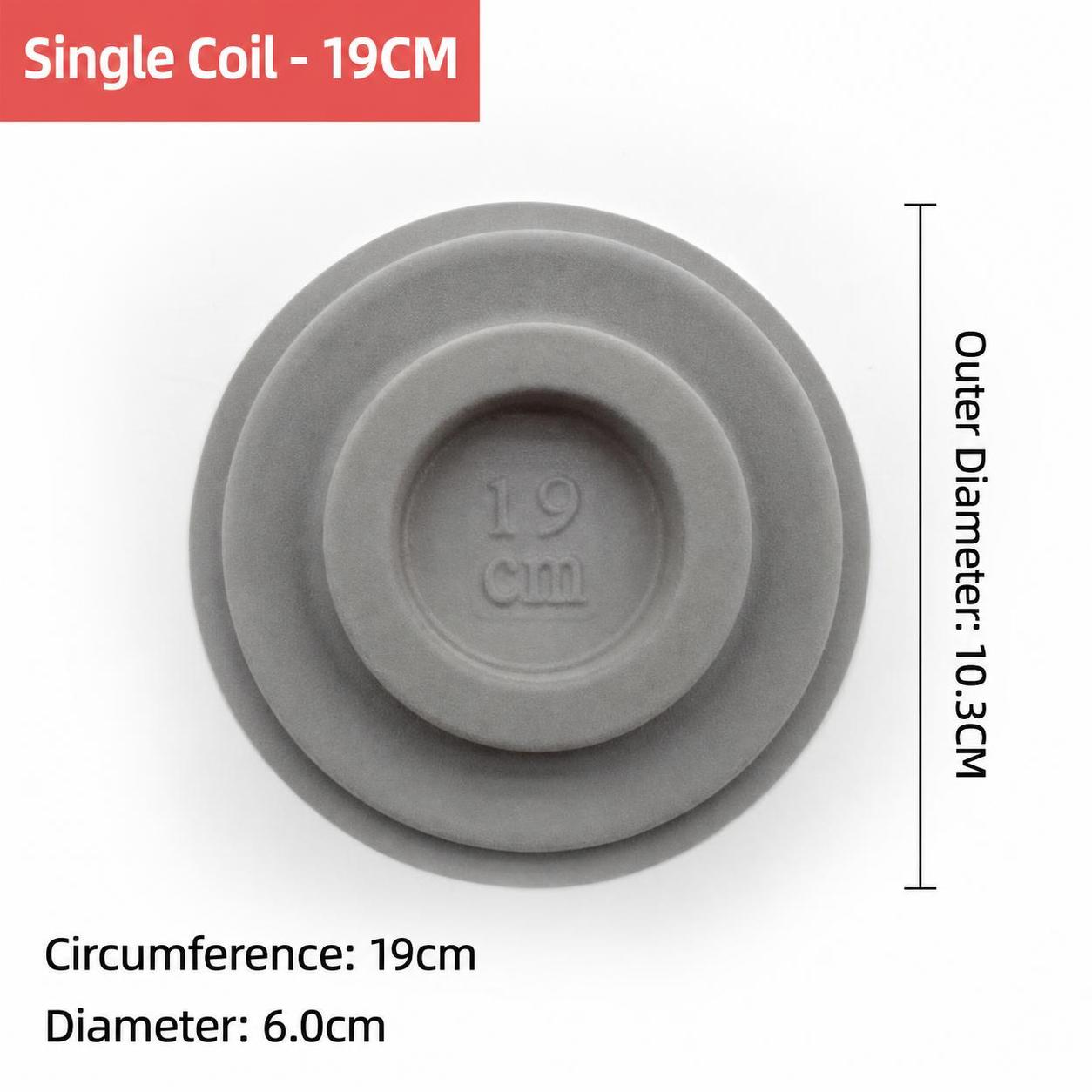 Single circle 19cm
