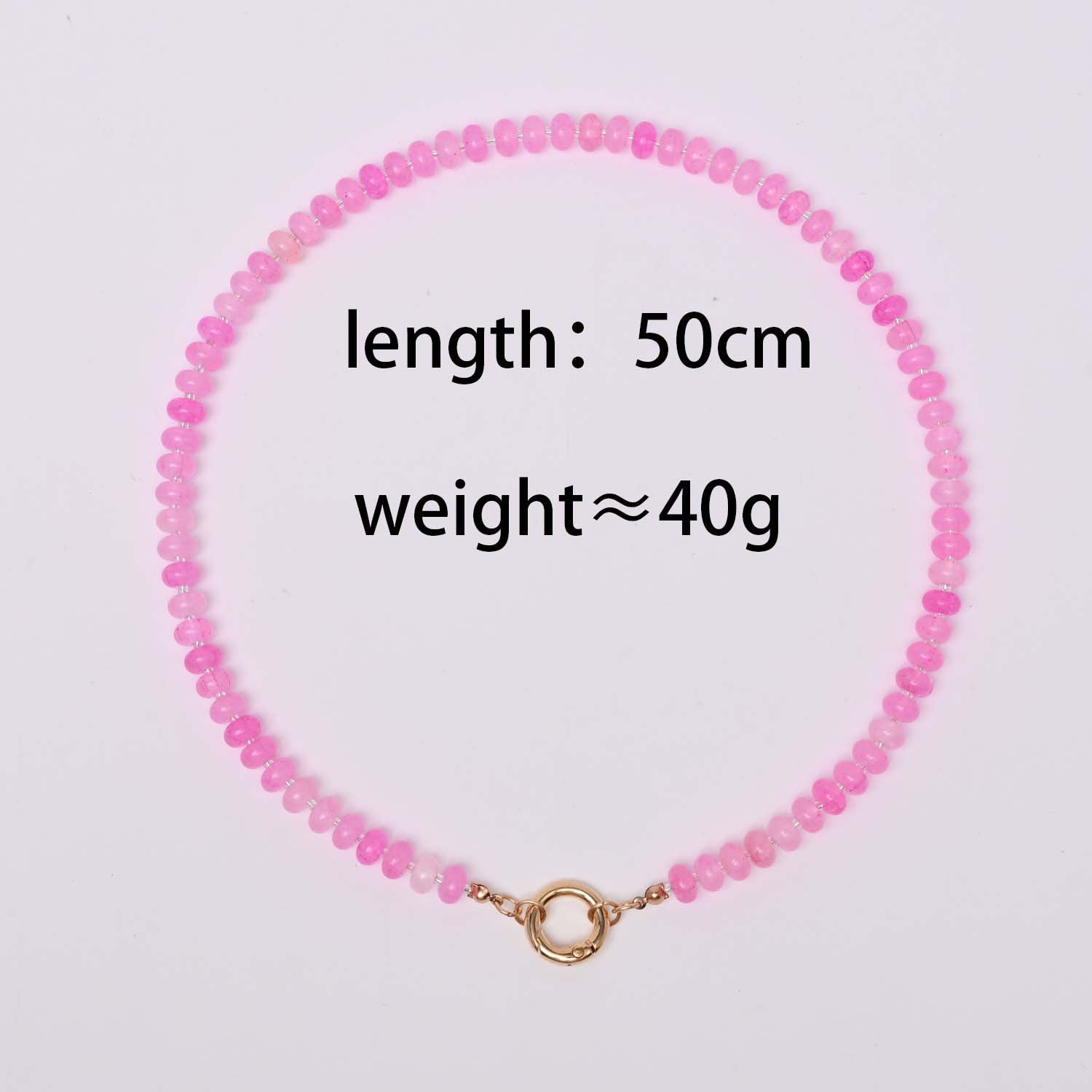 Abacus beads-pink