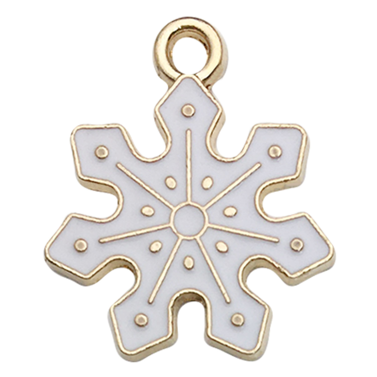 1 snowflake 17x20mm-1.2g-14288