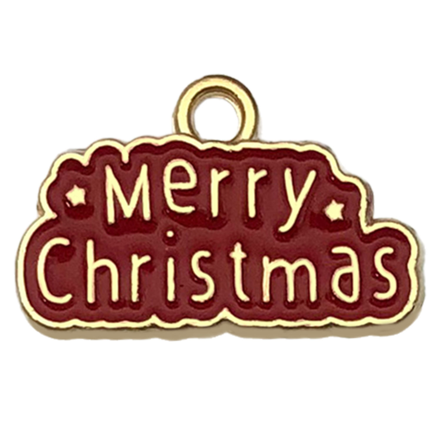 1 christmas letter plate 13x20mm-1.3g-21049