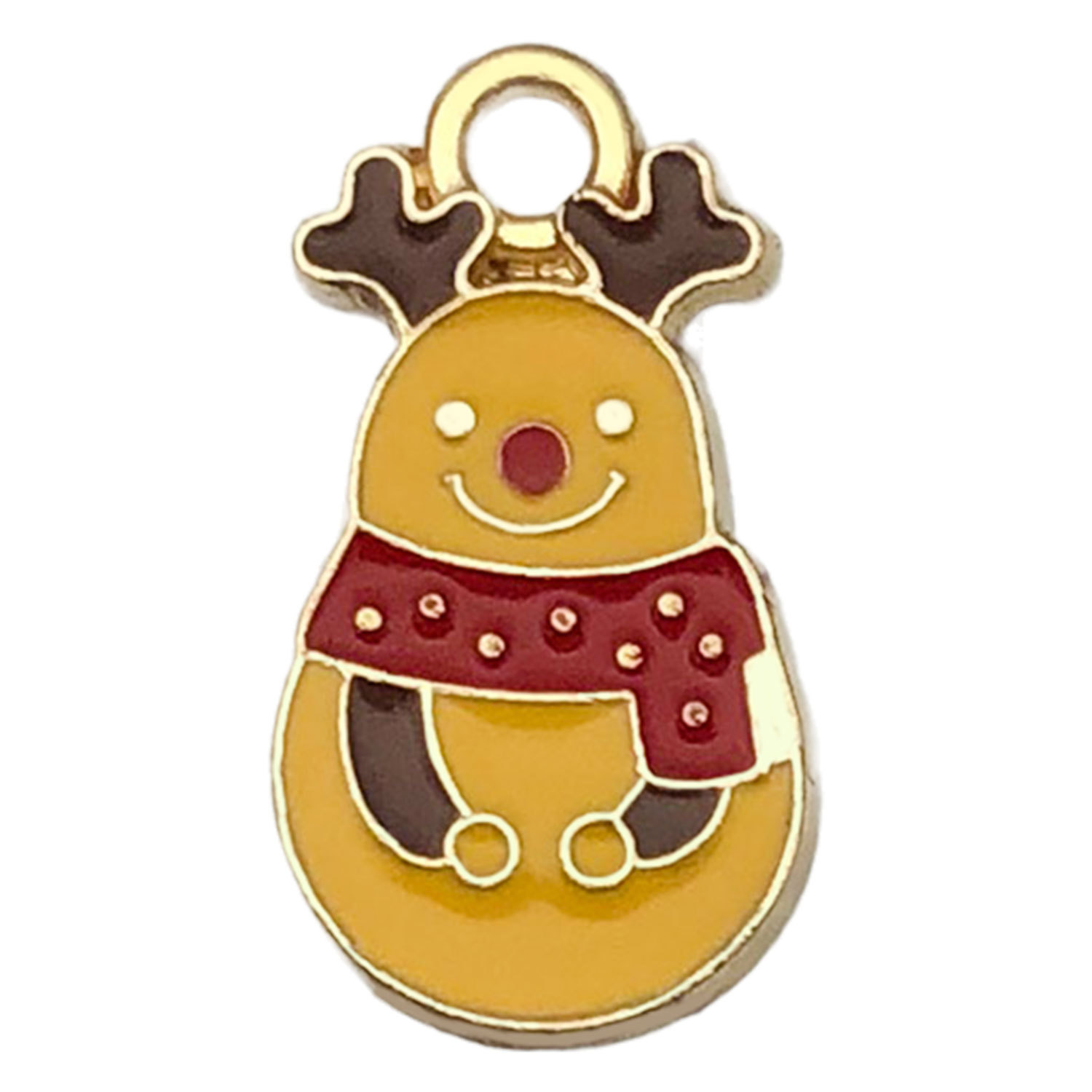 1 elk snowman 20x11mm-1g-21057