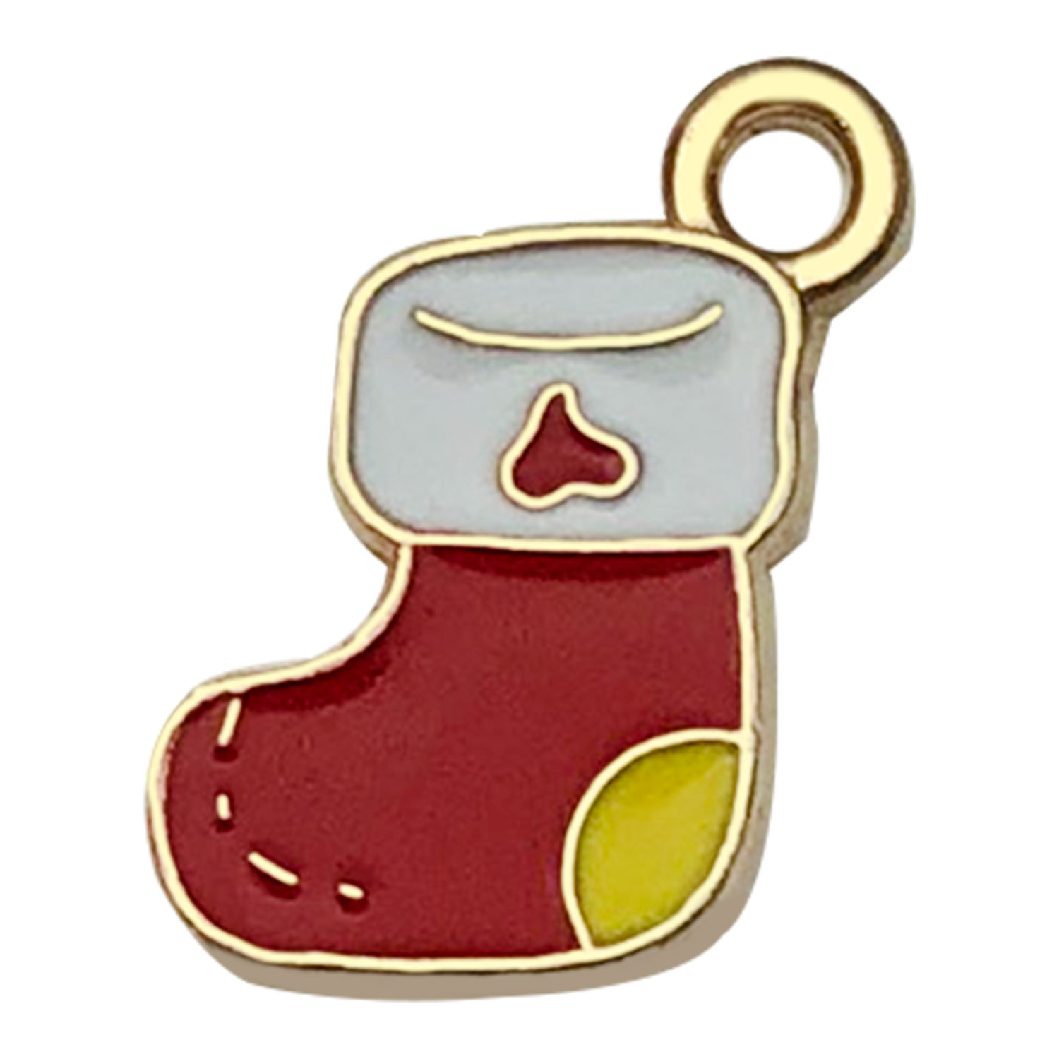 1 christmas stocking 15x13mm-0.9g-21064