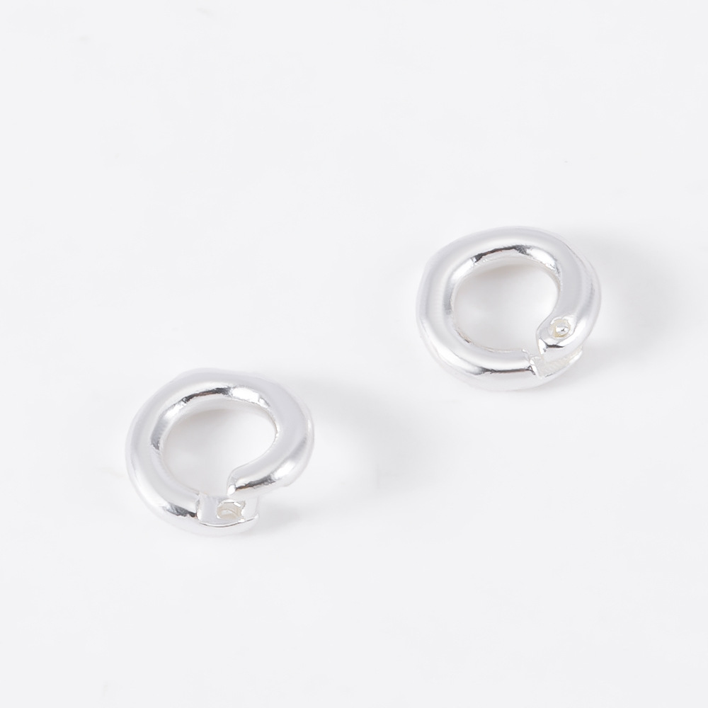 Thick silver-5.5mm