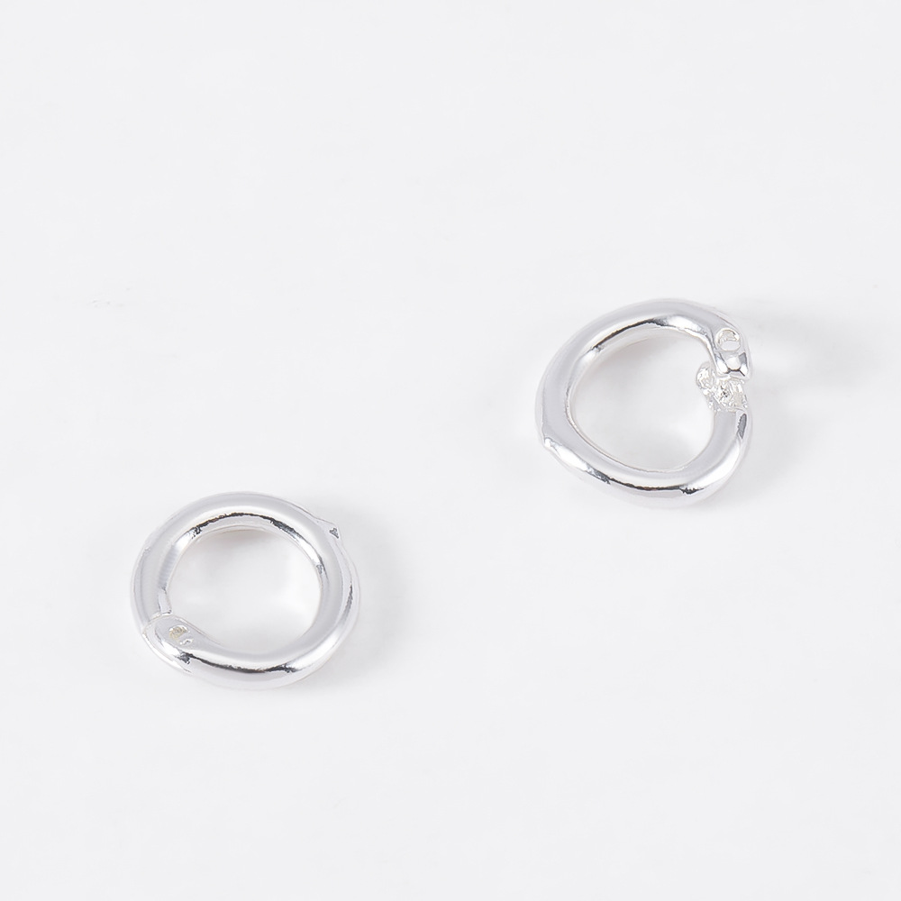 Thick silver-7.5mm