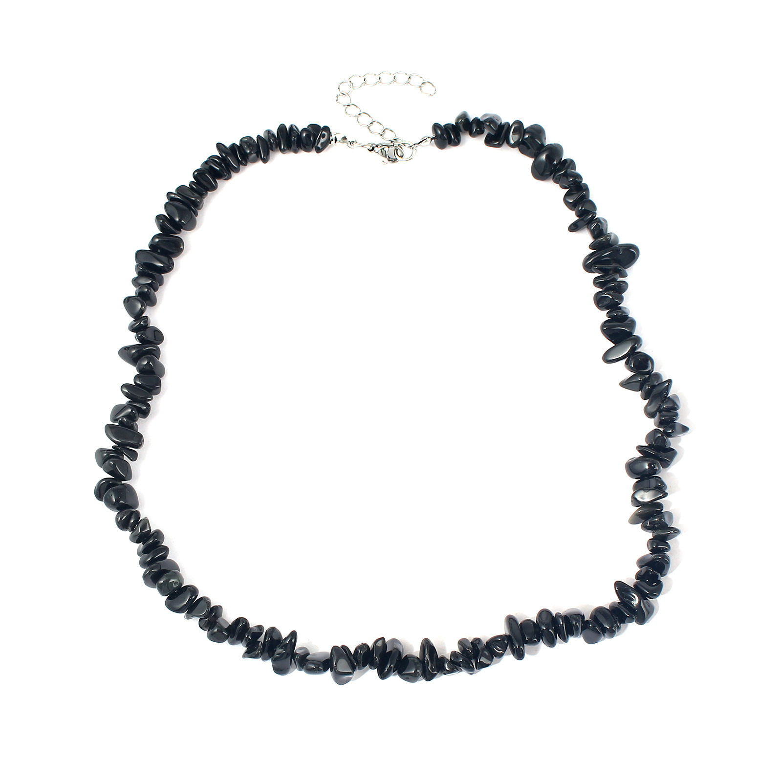 Black Onyx Gravel Necklace