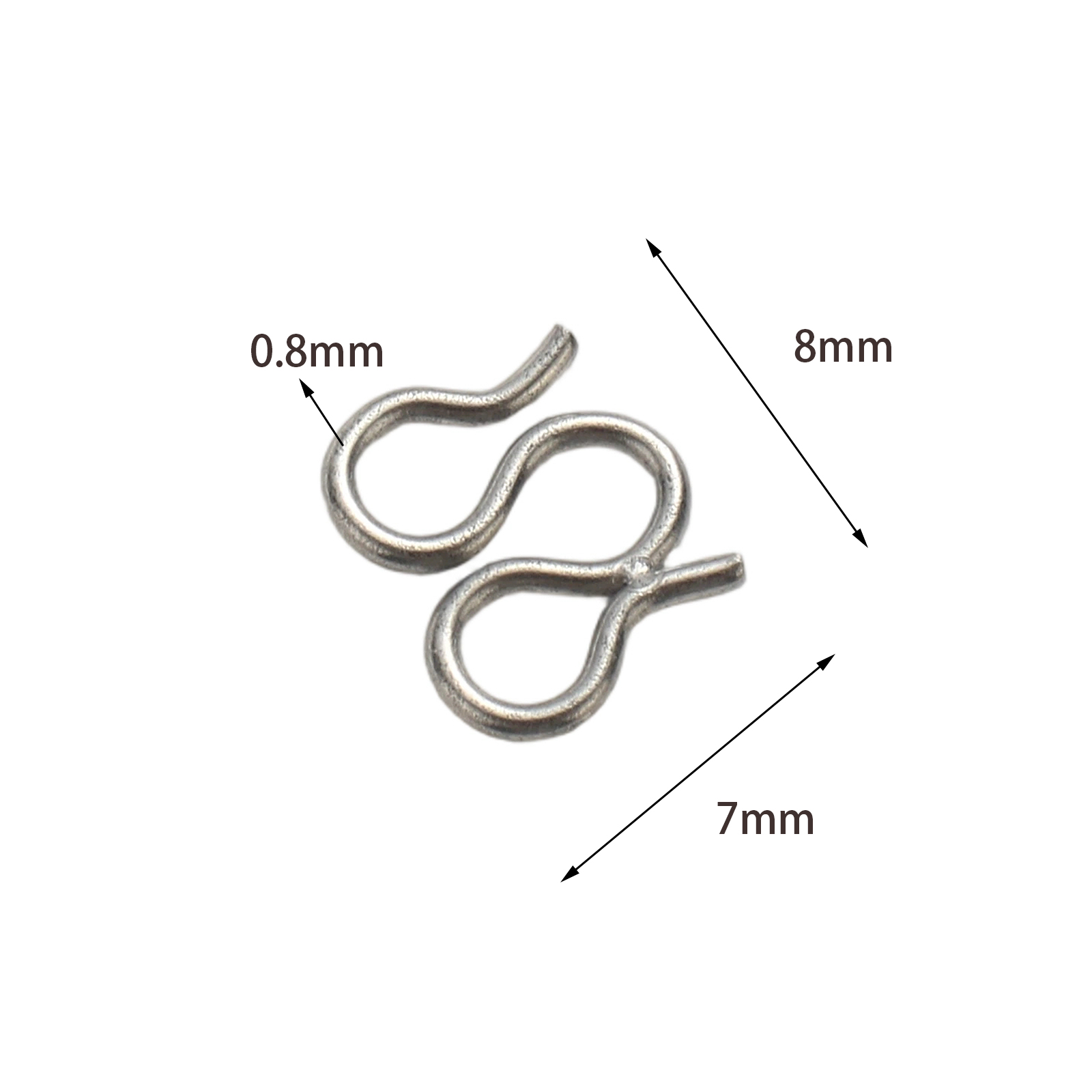 E 8x7x0.8mm