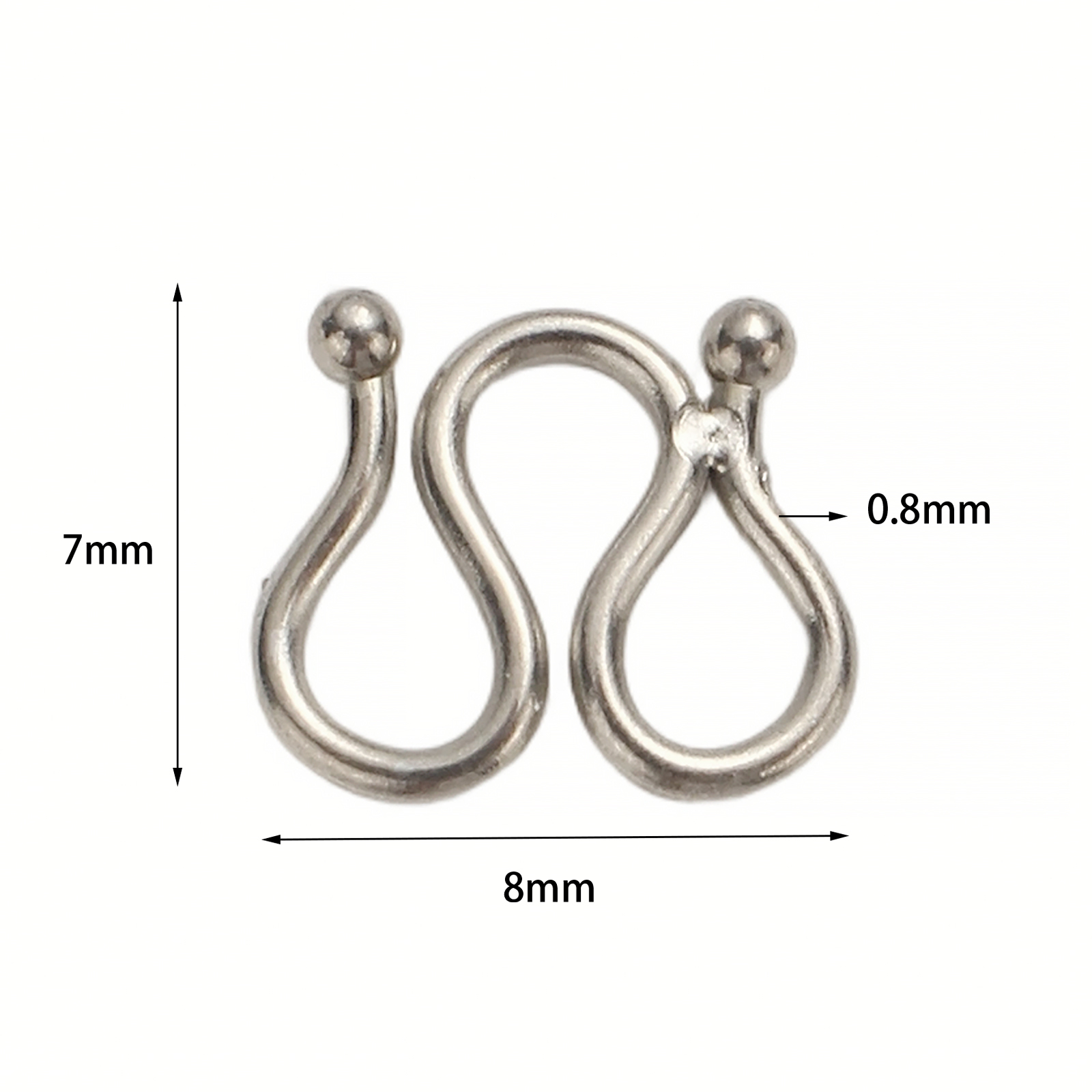 F 8x7x0.8mm