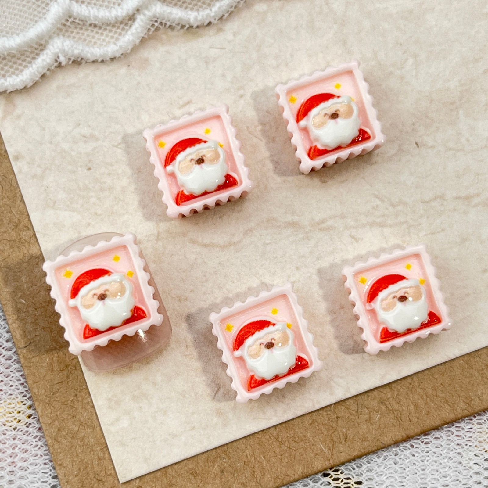 # 3 Santa Claus picture frames