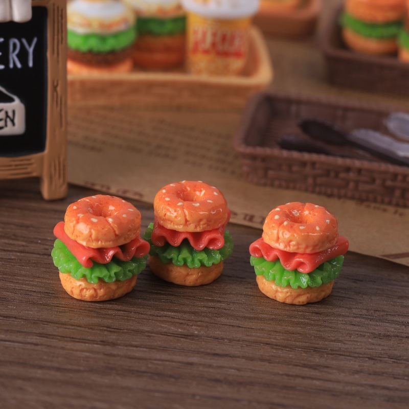 Ham roll burger