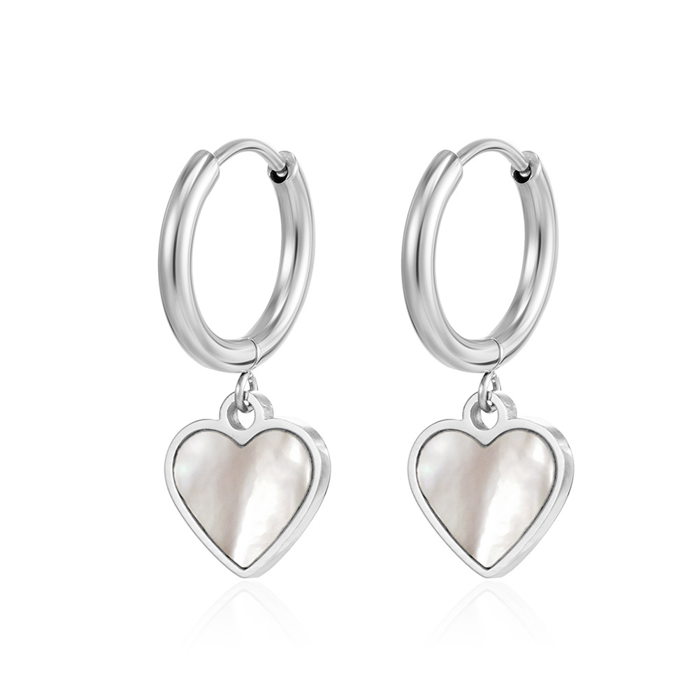 Silver earrings