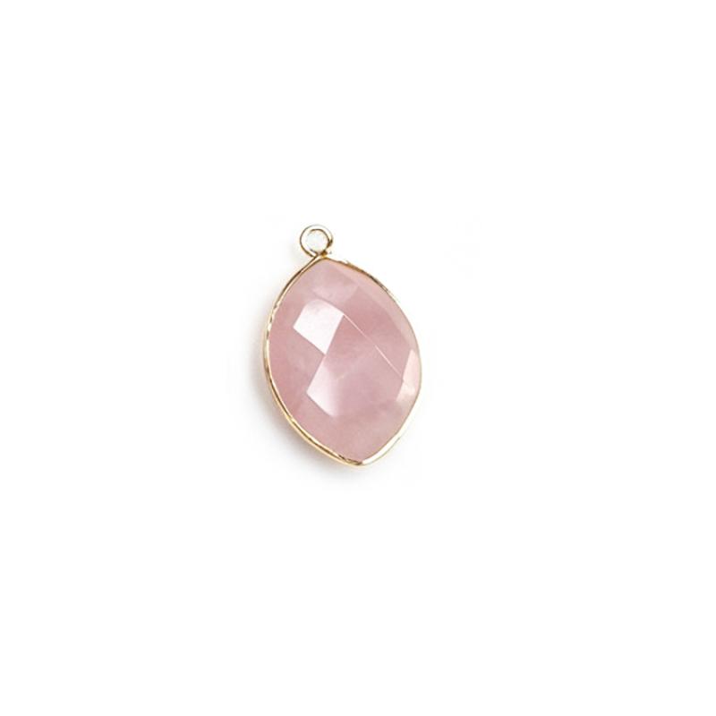 Rose Quartz gold