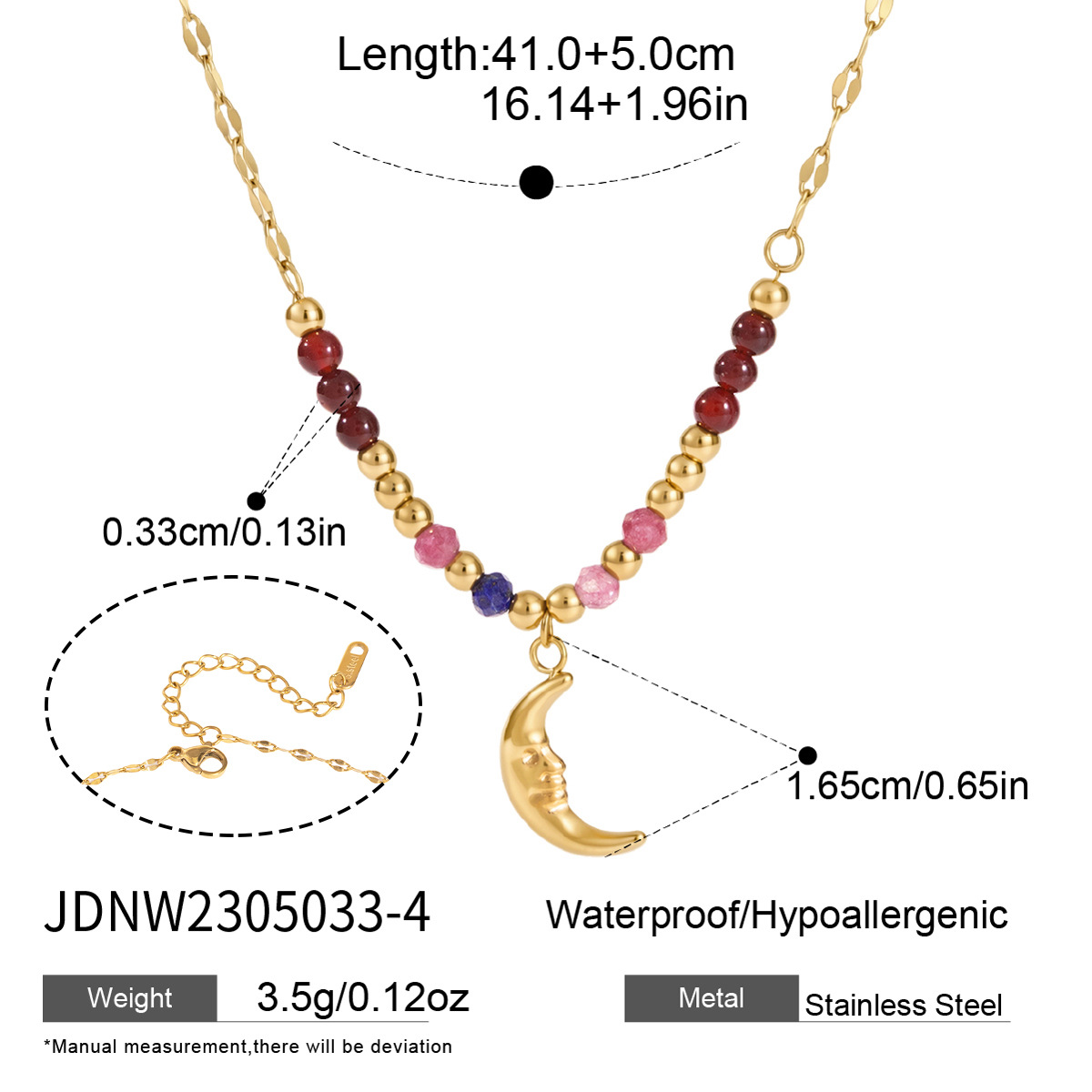 JDNW2305033-4（石榴石+青金石+玉髓）