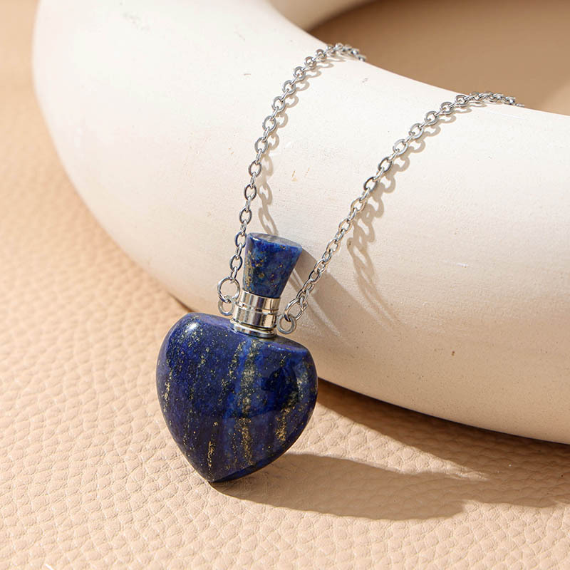 Lapis lazuli perfume bottle