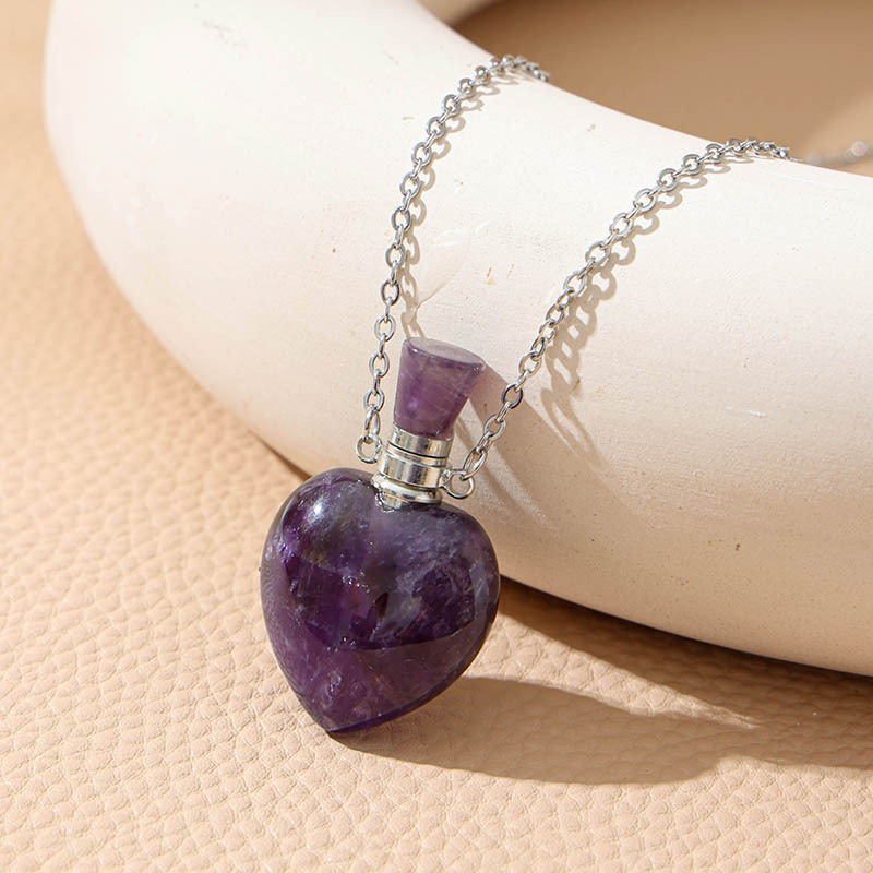 Amethyst perfume bottle