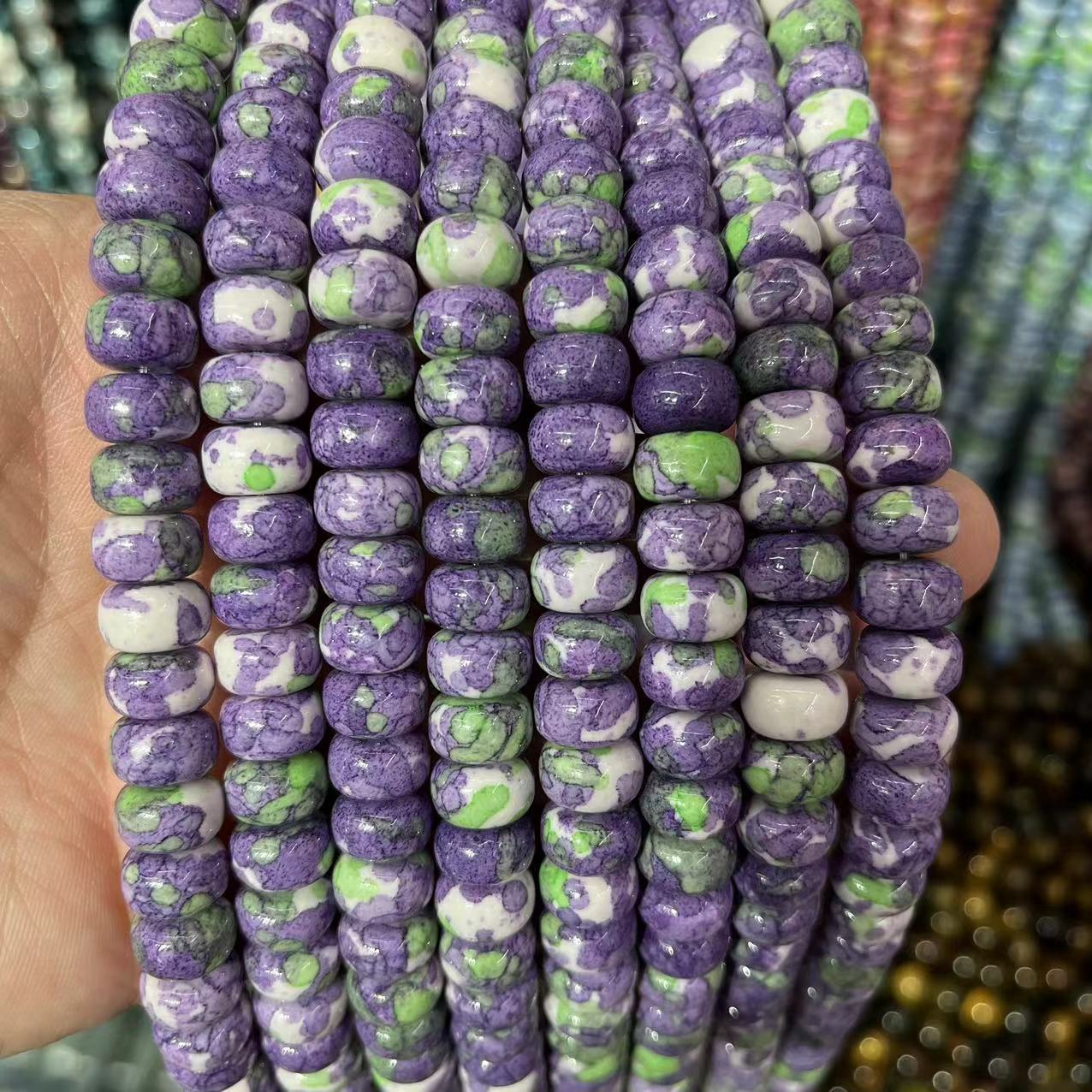 purple green