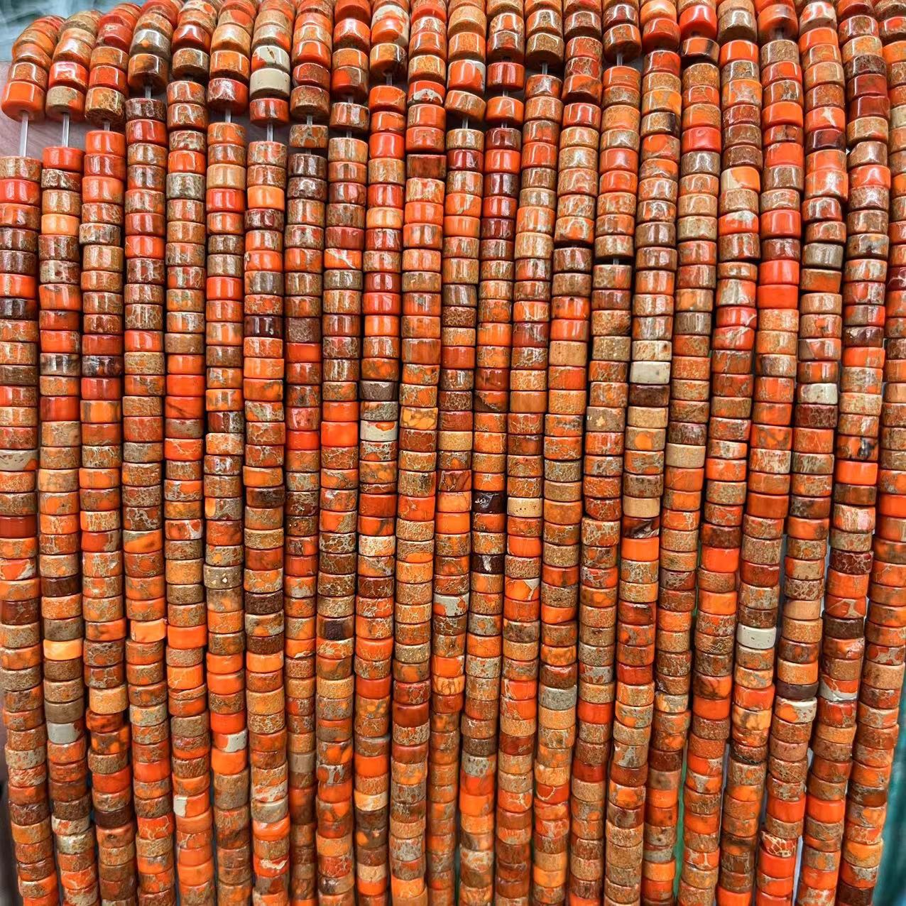 Orange emperor stone